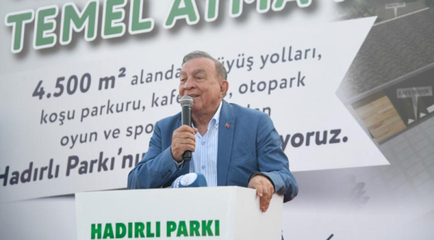 Hadırlı Parkı’nın temeli atıldı