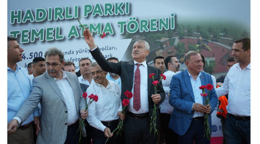 Hadırlı Parkı’nın temeli atıldı