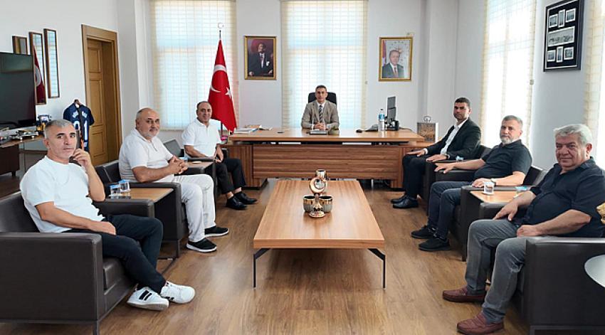 HANİ-DER’den Kaymakam Aksu’ya ziyaret