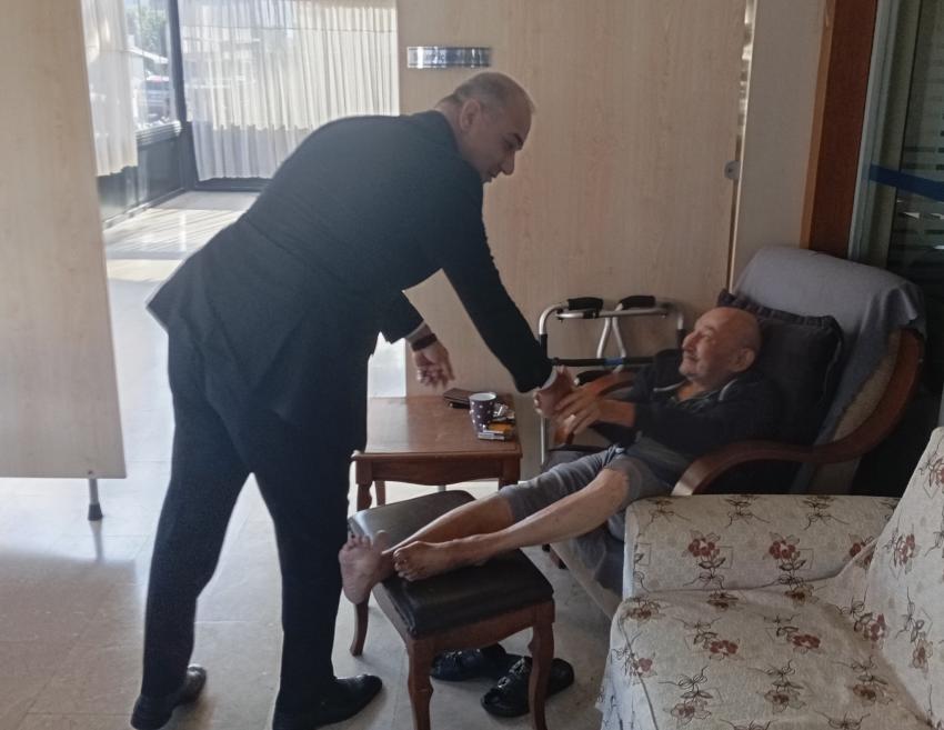 MHP Seyhan İlçe Başkanlığı’ndan Huzurevi Ziyareti