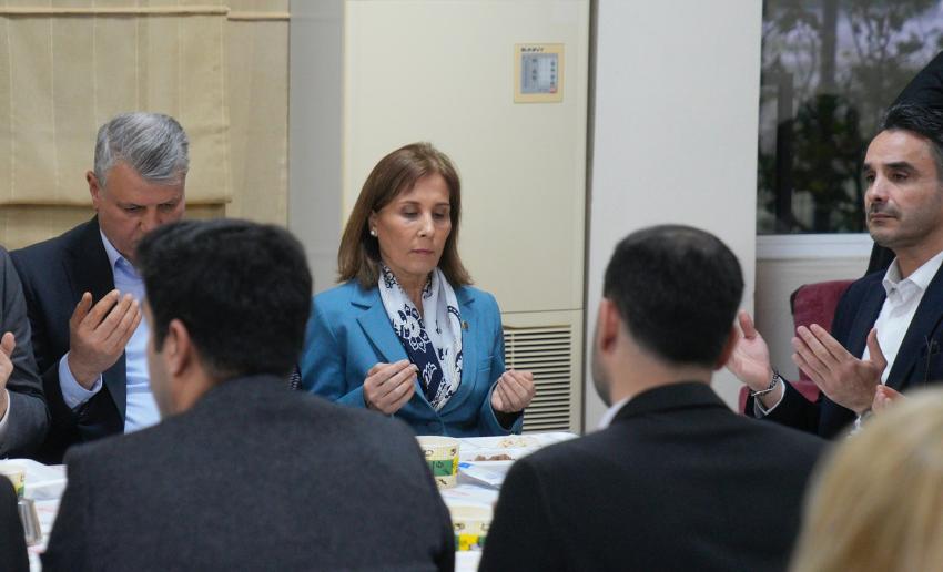 Başkan Tekin, şehit asker aileleri ile iftarda buluştu
