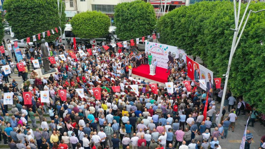 İnönü Parkı yenilenerek halkın hizmetine açıldı