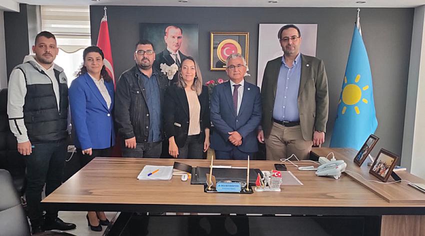 Şaşmaz'dan Büyüköztürk'e nezaket ziyareti