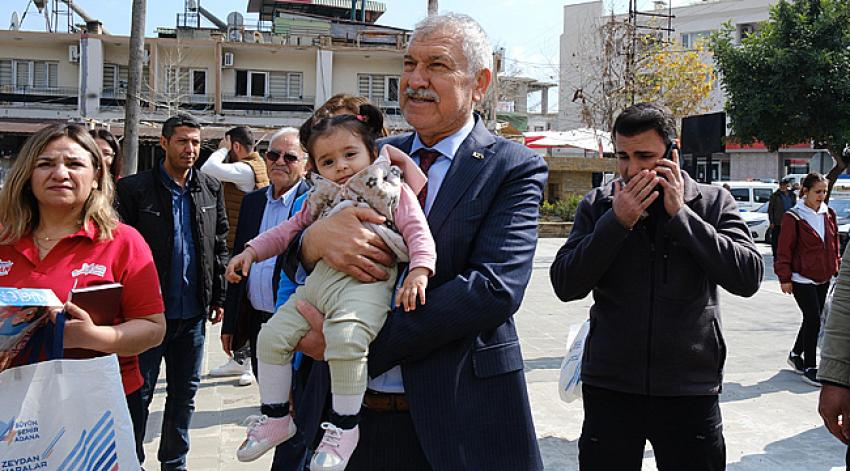 Karaisalı’da Zeydan Karalar coşkusu