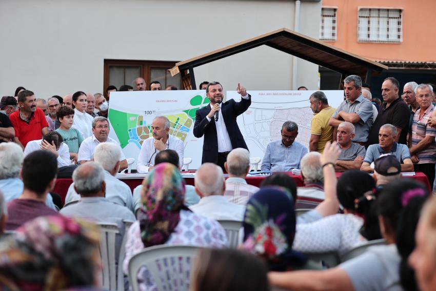 Kışla'da 'imar düzenlemesi' buluşması