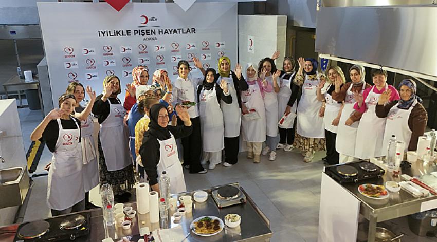 Depremzede kadınlar usta aşçı oldu