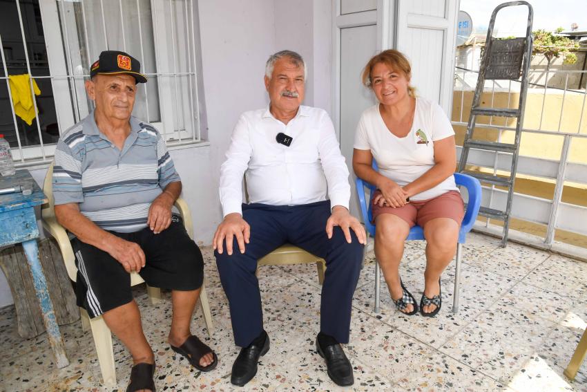 Başkan Karalar Atatürk büstü açtı