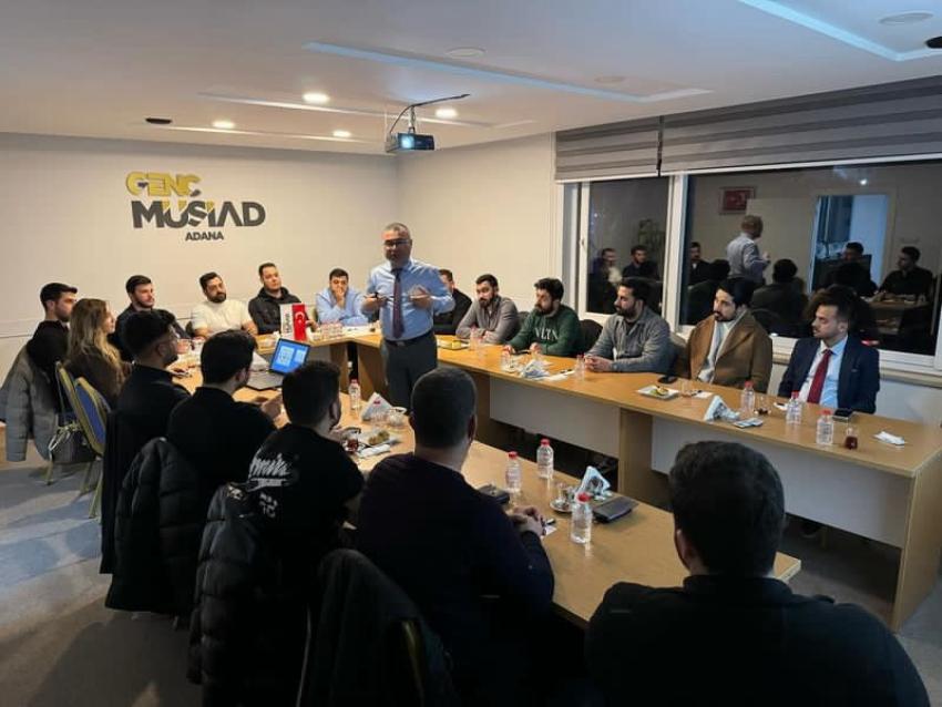 Genç MÜSİAD yönetimi etkili iletişim dersi aldı