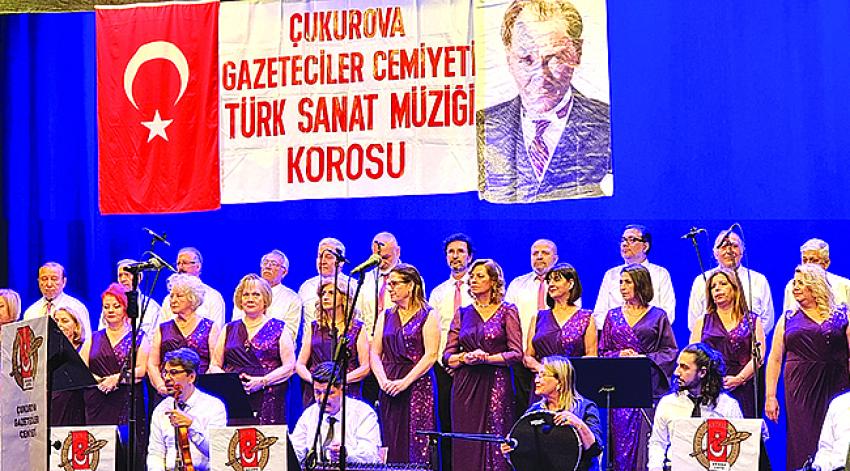 Çukurova Gazeteciler Cemiyeti Türk Sanat Müziği Korosu için kayıtlar başladı