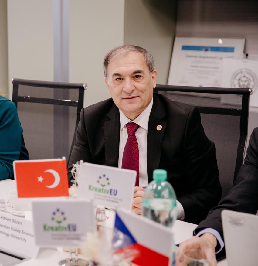 Rektör Sözen, KreativEU Rektörler Toplantısı’na Katıldı