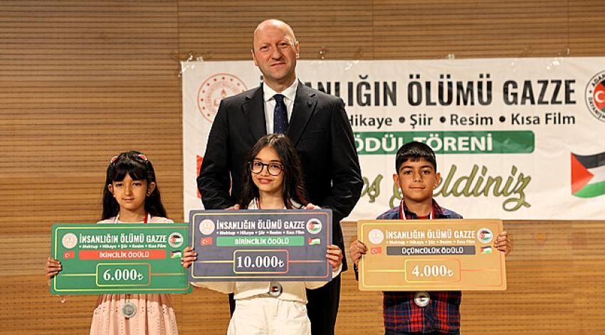 Gazze Konulu Yarışmanın Ödül Töreni Yapıldı
