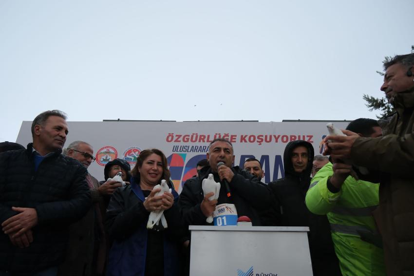 Adana’da binlerce sporcu 16. kez özgürlüğe koştu