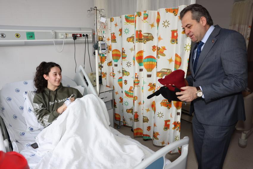 Rektör Prof. Dr. Beriş’ten Yeni Yıl Ziyareti