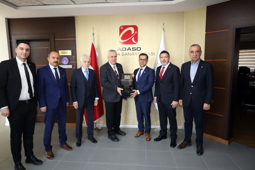 Letonya Büyükelçisi'nden ADASO'ya ziyaret