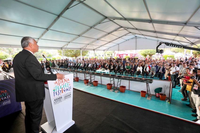 Adana Lezzet Festivali’ni yaklaşık 650 bin kişi ziyaret etti