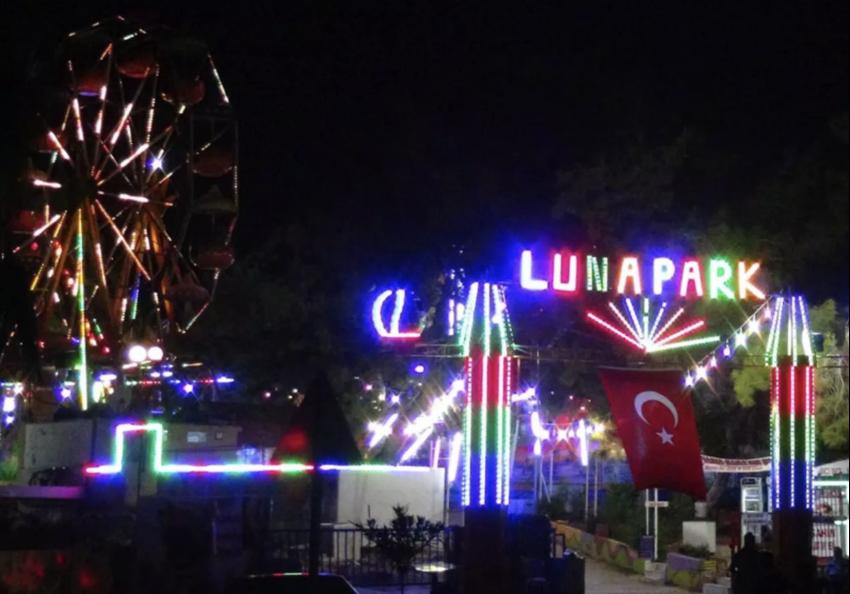 Lunapark bayrama hazır