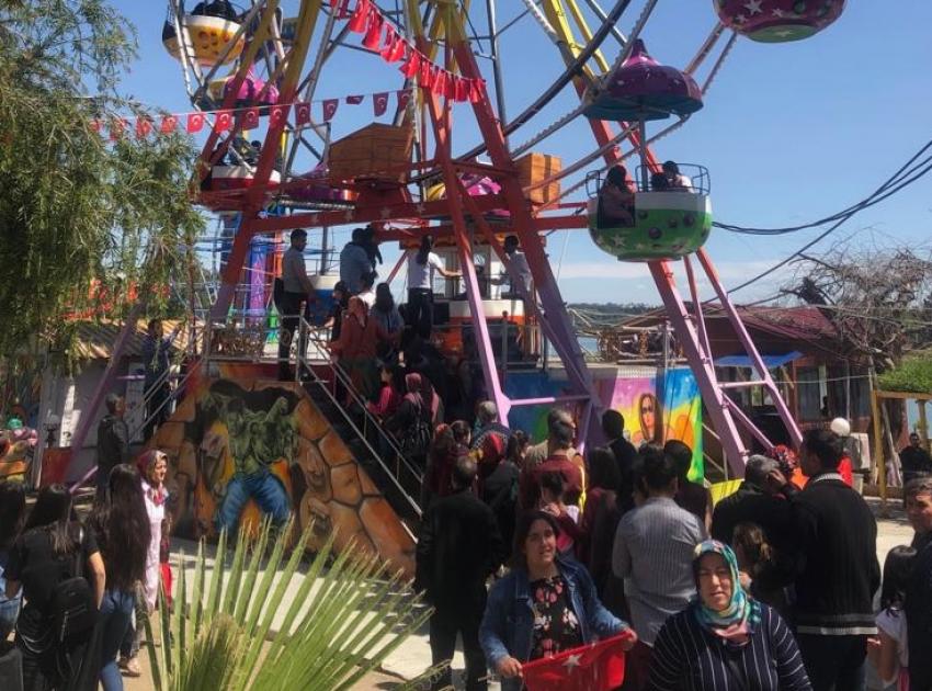 Lunapark bayrama hazır