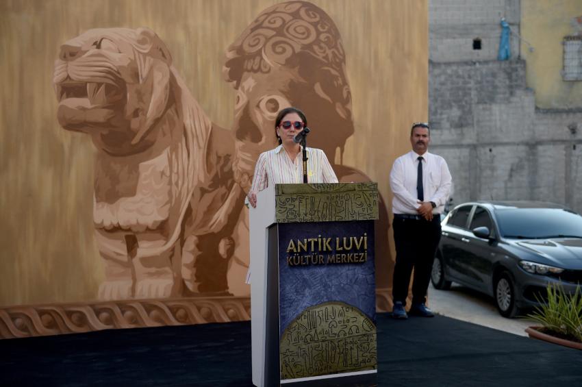 Antik Luvi Kültür Merkezi hizmete açıldı