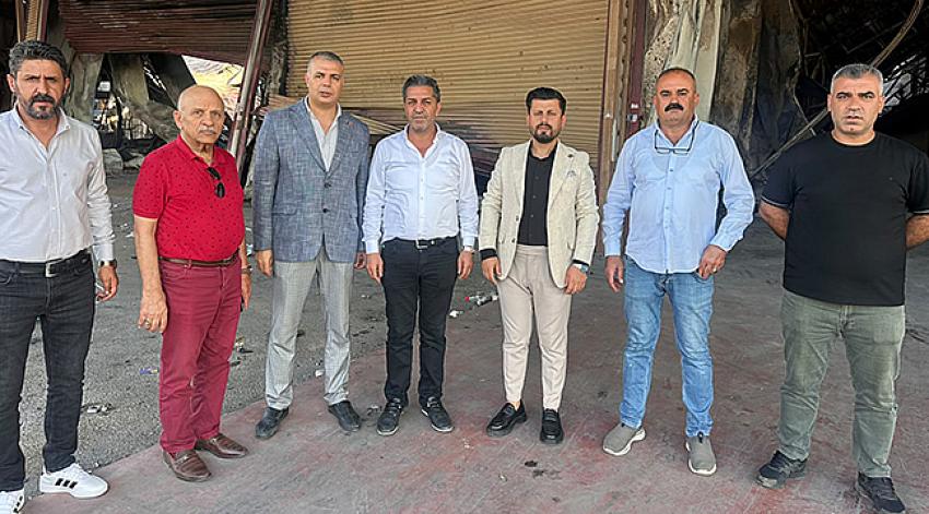 MAR-DAD’DAN HAL ESNAFINA DAYANIŞMA VE GEÇMİŞ OLSUN ZİYARETİ