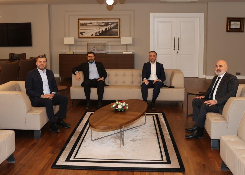 Sağlam, Kocaispir'i ziyaret etti
