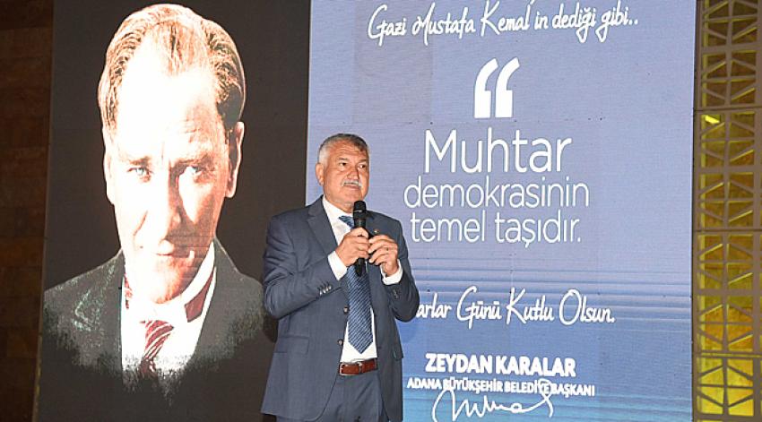 Başkan Karalar muhtarlarla buluştu