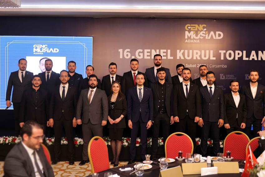 Genç MÜSİAD Adana Başkanlığını Çelebi devraldı