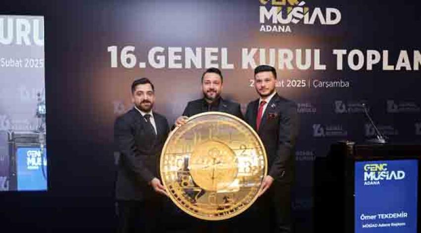 Genç MÜSİAD Adana Başkanlığını Çelebi devraldı