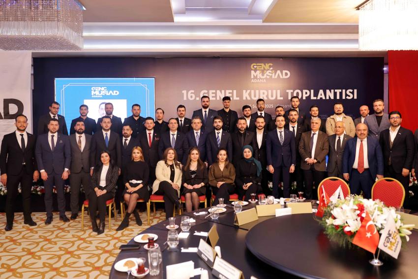 Genç MÜSİAD Adana Başkanlığını Çelebi devraldı