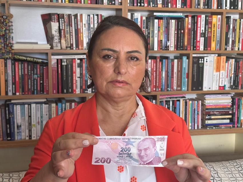'200 TL pul oldu, 100 TL kül oldu'