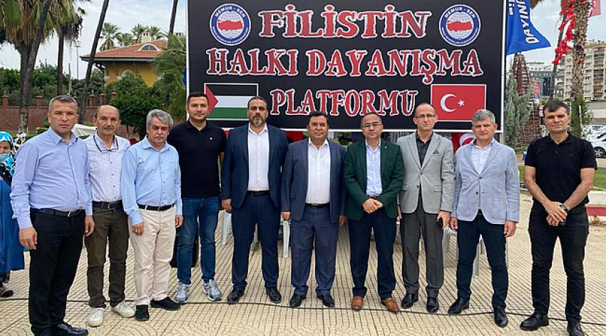 Adana'da Filistin Halkı İle Dayanışma Platformu kuruldu