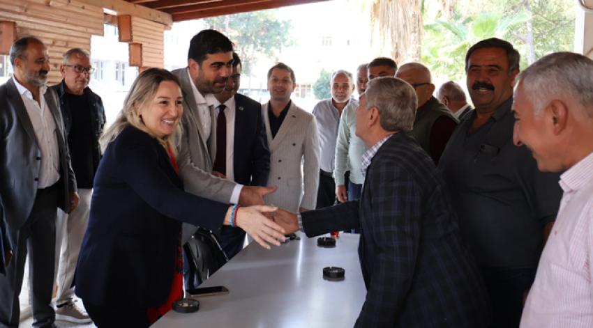 Anahtar Parti Genel Sekreteri Nihal Ağca Kozan’da Rüzgâr Gibi Esti