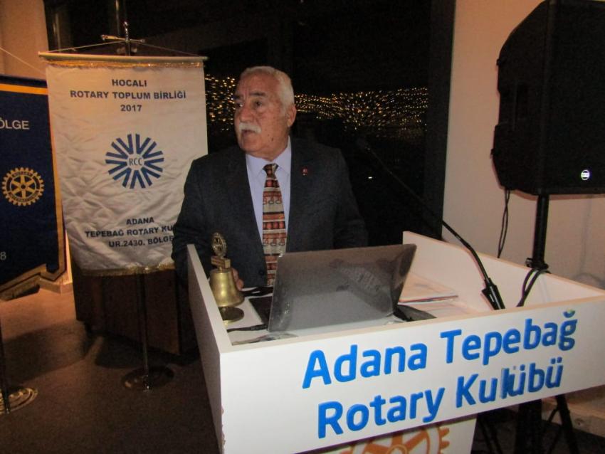 Şanıvar'a Rotaryanlardan meslek hizmet ödülü
