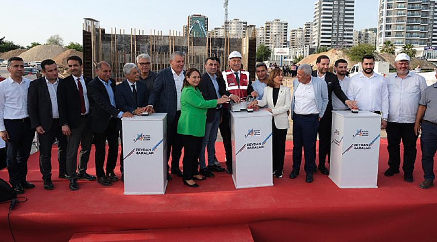 Öğretmenler Bulvarı Otoyol Bağlantısı Köprülü Kavşağı’nın temeli atıldı