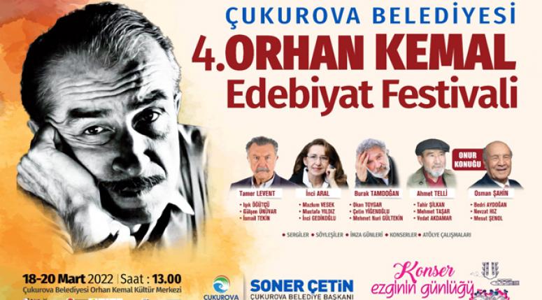 Orhan Kemal Edebiyat Festivali başlıyor