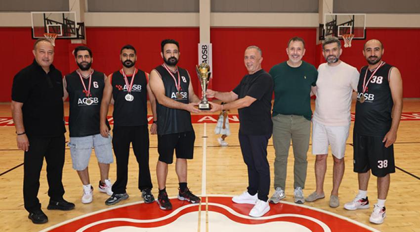 AOSB Basketbol Turnuvası’nda Şampiyon ABCO