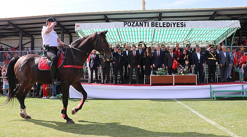 En anlamlı kutlama Pozantı'da yapıldı