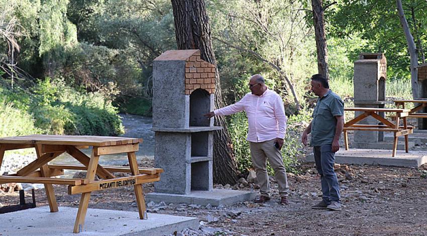 Pozantı'da bölgenin en büyük mesire alanı yapılıyor