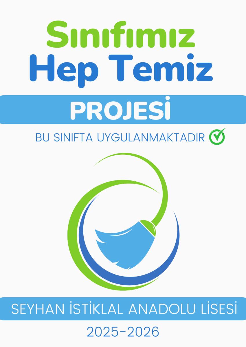 'Sınıfımız hep temiz'