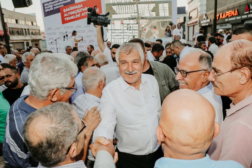 Şakirpaşa Altgeçidi’nin temeli atıldı