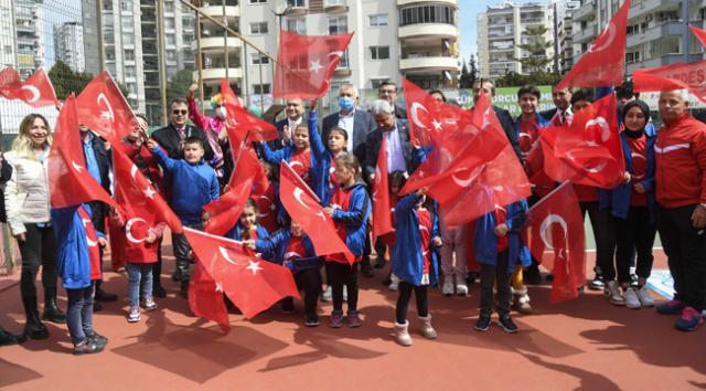 Şehitler için yarıştılar