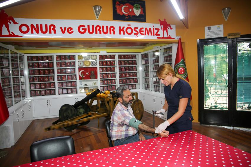 Şehit yakınları, gazi ve gazi yakınlarına özel hizmet