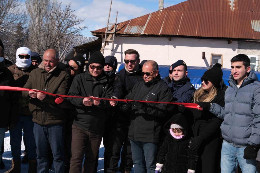 Saimbeyli'de kayak şöleni