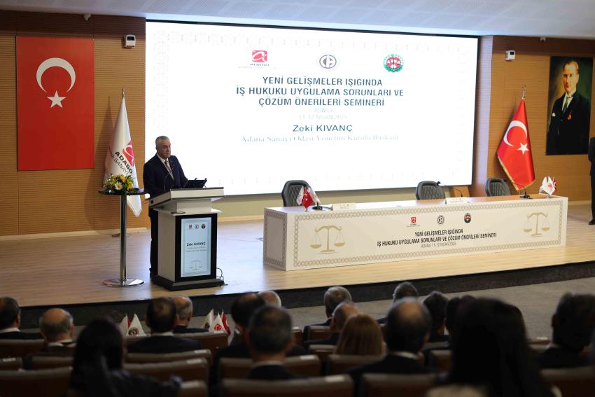 Yargı ve iş dünyası Adana'da buluştu