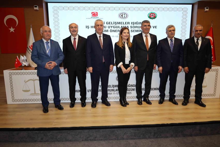 Yargı ve iş dünyası Adana'da buluştu
