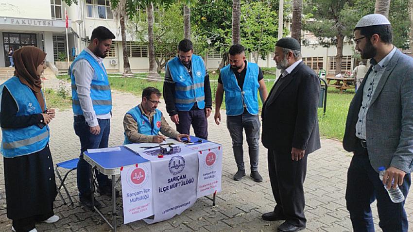 Din görevlilerinden takdire şayan hizmet