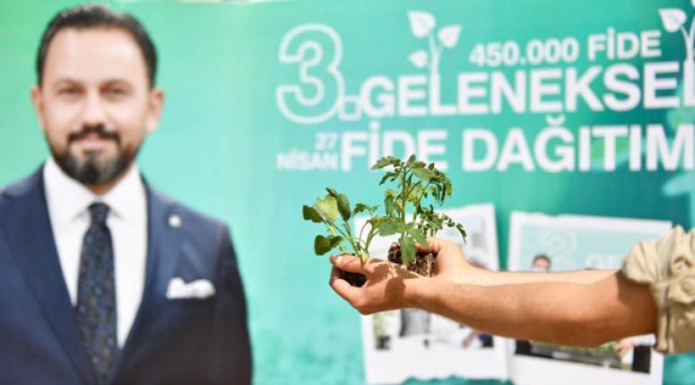 'Sarıçam Üretsin Fidesi Bizden Olsun'
