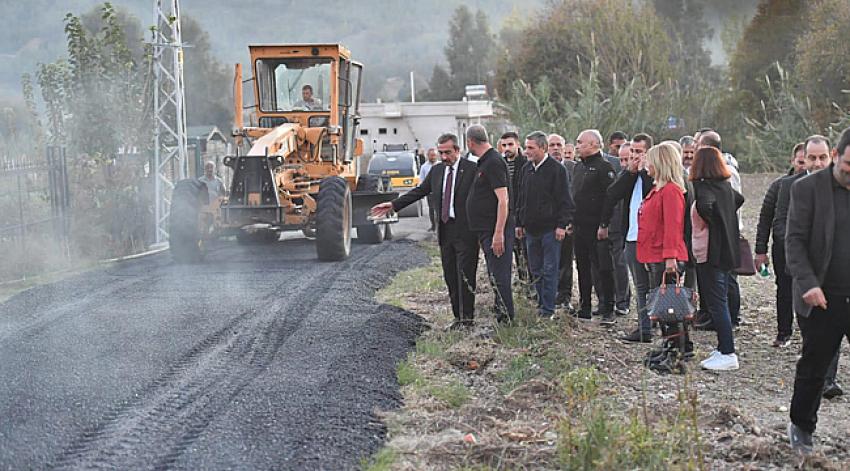 Çetin’e Salbaş’ta davul-zurnalı karşılama