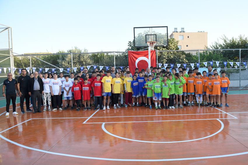 Cumhuriyet Bayramı streetball turnuvası başladı