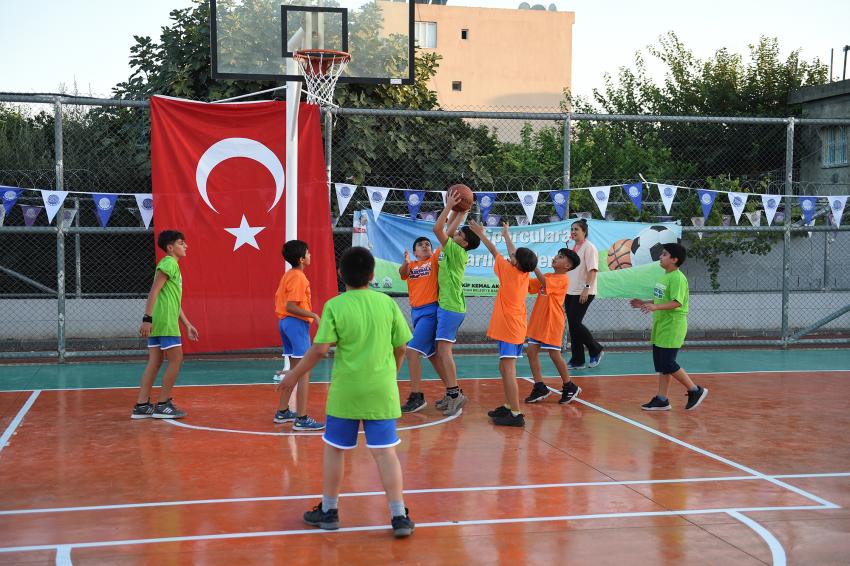 Cumhuriyet Bayramı streetball turnuvası başladı