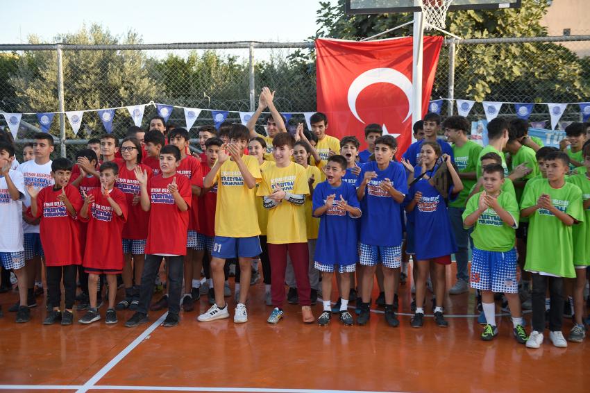 Cumhuriyet Bayramı streetball turnuvası başladı